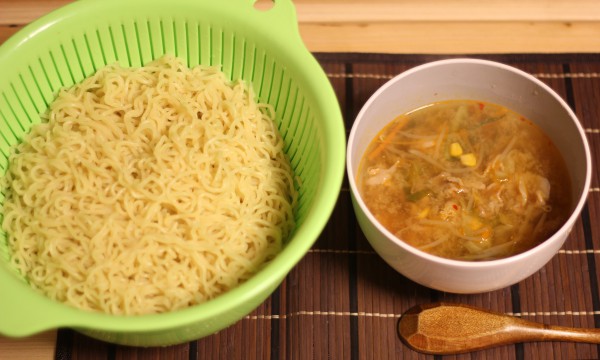 麺×味噌ラーメン(給食風)